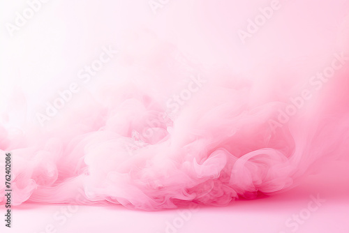 Abstract pink smoke background,Freeze motion of pink smoke 