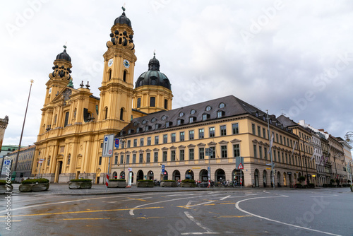 The Theatine Church of St. Cajetan and Adelaide is a Catholic church in Munich  Germany.