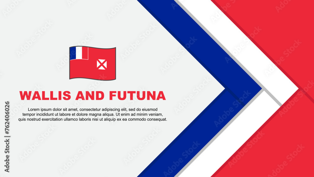 Wallis And Futuna Flag Abstract Background Design Template. Wallis And Futuna Independence Day Banner Cartoon Vector Illustration. Wallis And Futuna Cartoon Wallis And Futuna Flag Abstract Background Design Template. Wallis And Futuna Independence Day Banner Cartoon Vector Illustration. Wallis And Futuna Cartoon