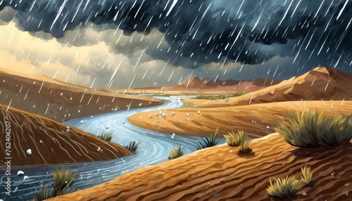 Titel: Exodus: The Plague of Hail - God's Seventh Plague on Egypt. Bible.