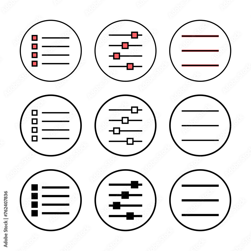 Menu Icon vector illustration. web menu sign and symbol. hamburger menu symbol Menu Icon vector illustration. web menu sign and symbol. hamburger menu symbol