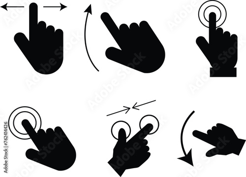 Vector set of scaling flat icons. Contains icons resize, increase, decrease, scalability and more.