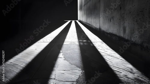 abstract light and shadow