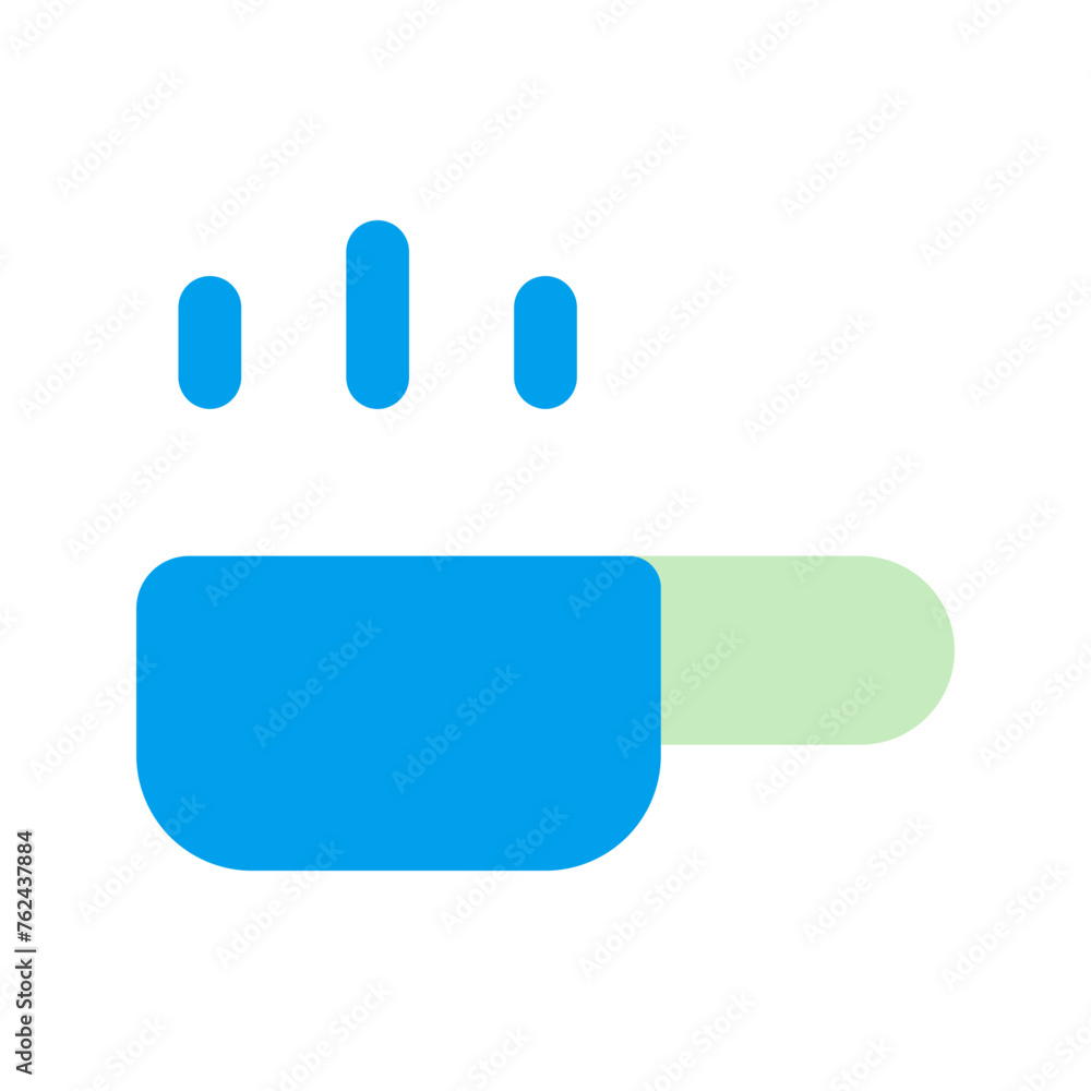 frying pan duo tone icon frying pan duo tone icon