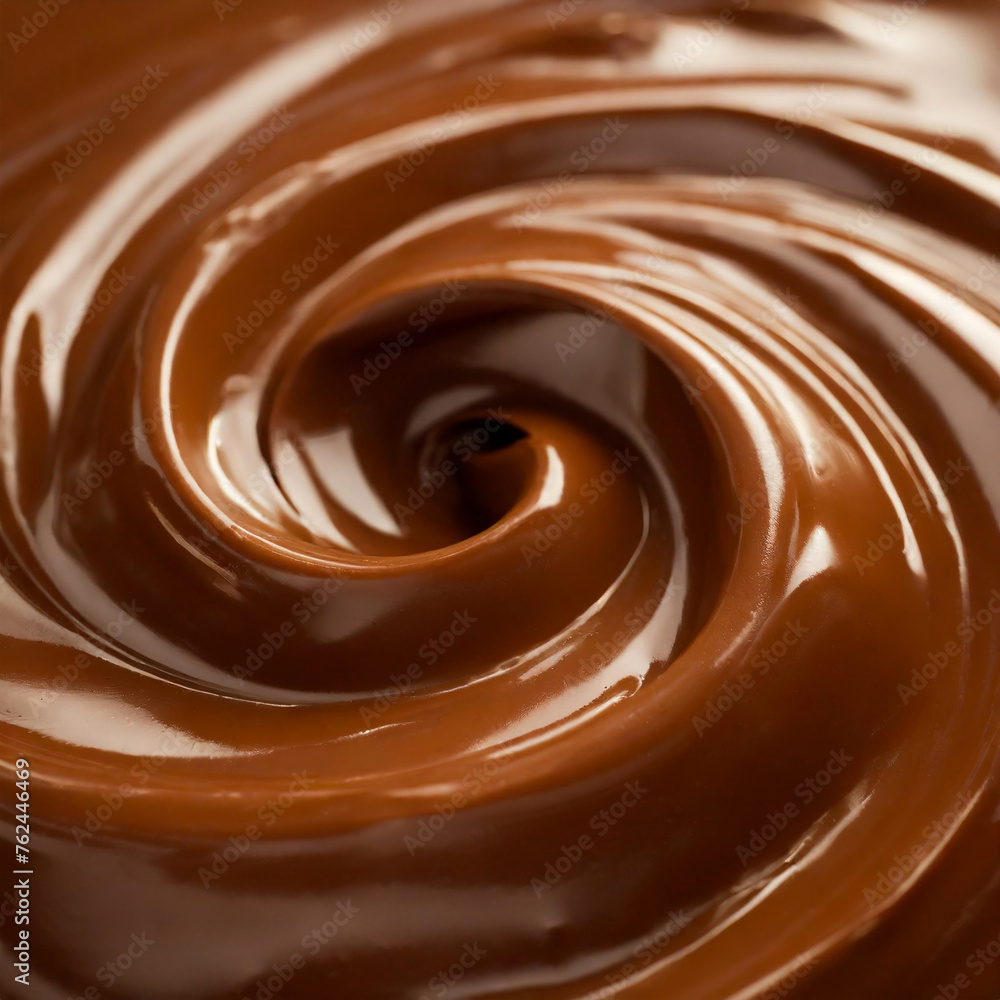 画面いっぱいになめらかな溶かしたチョコレートのテクスチャ 画面いっぱいになめらかな溶かしたチョコレートのテクスチャ