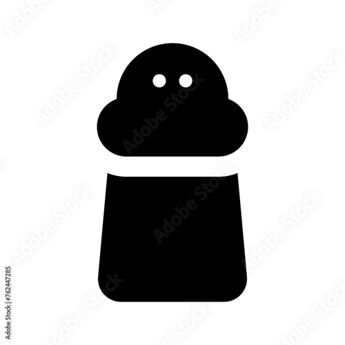 salt glyph icon