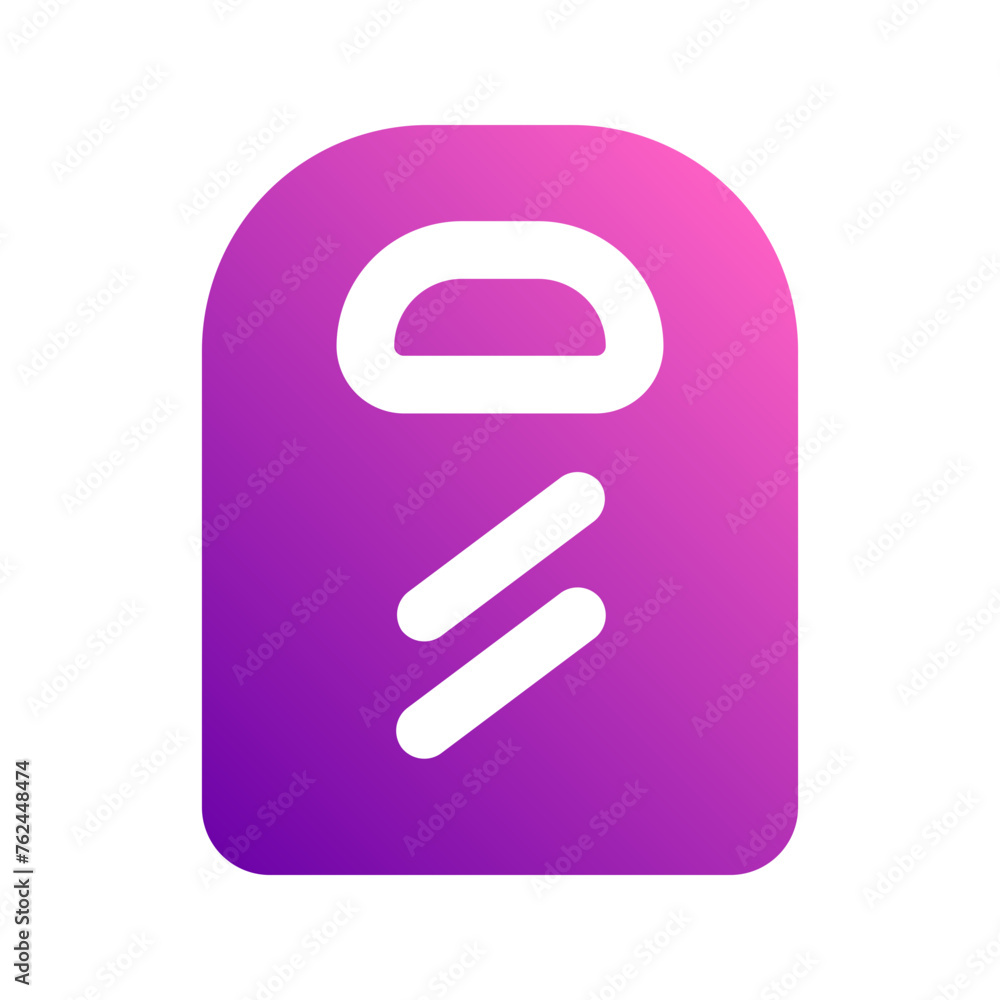 chopping board gradient icon chopping board gradient icon