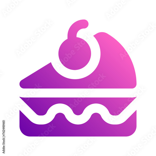 cake gradient icon