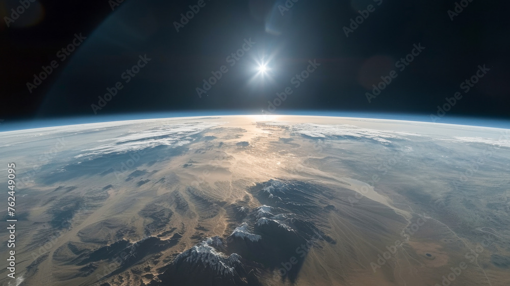 宇宙から撮影した地球 宇宙から撮影した地球