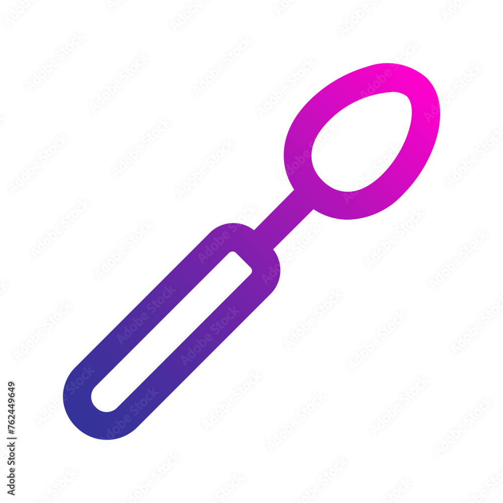 spoon gradient icon spoon gradient icon