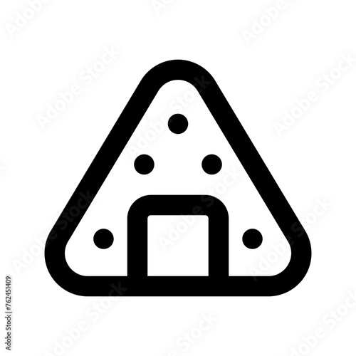 onigiri line icon