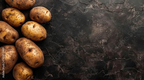 Potatoes are good source of dietary fiber.