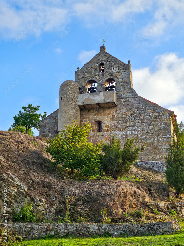 Romanesque church of Quintanilla de las Torres, province of Palencia