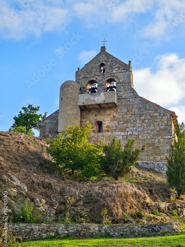 Romanesque church of Quintanilla de las Torres, province of Palencia photo
