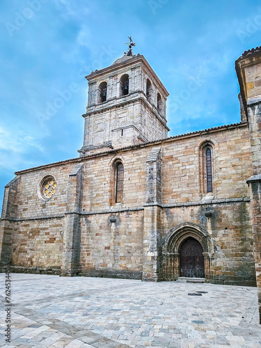 Collegiate Church of San Miguel in Aguilar de Campoo, province of Palencia