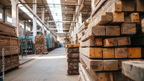 Lumber Inventory and Distribution Center  © Ariyl