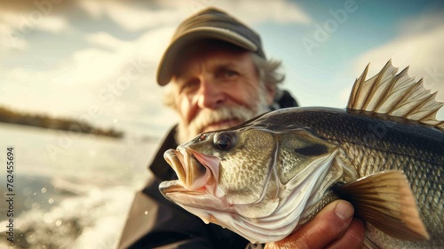 Man Holding Large Fish