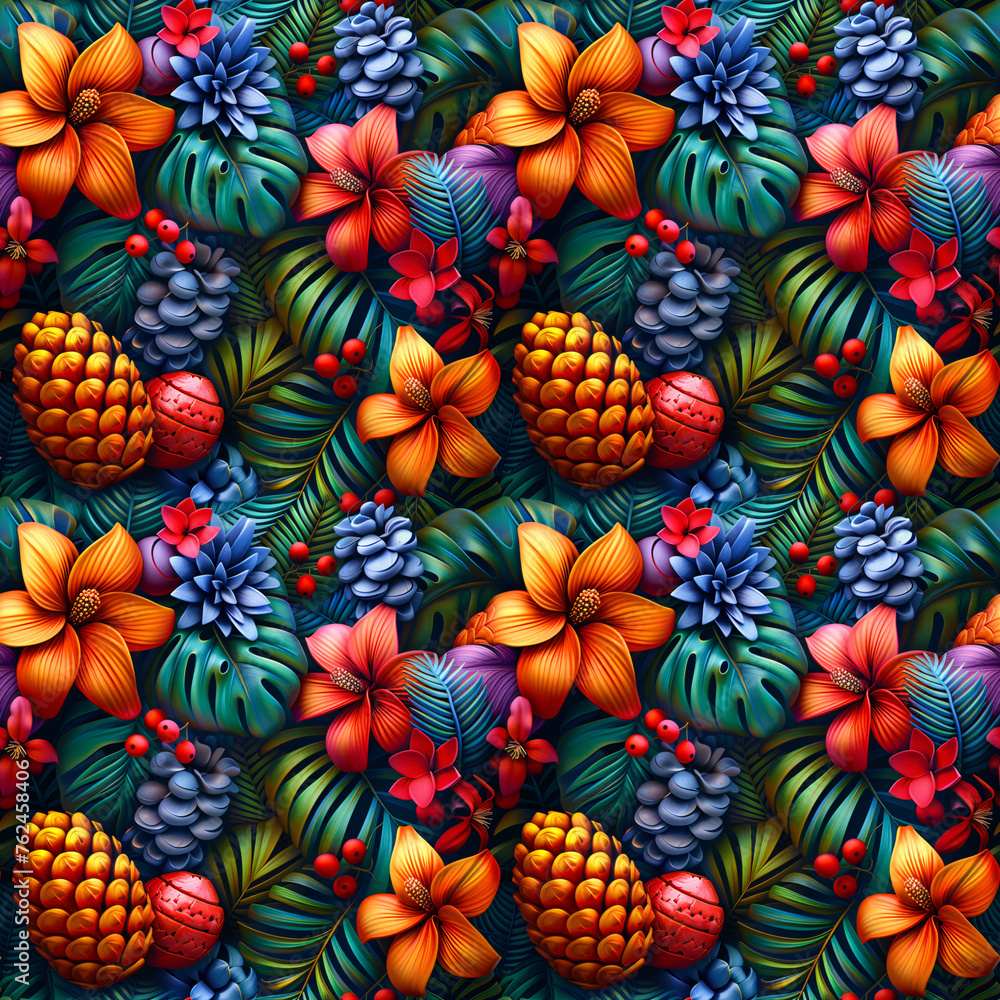 fruit pattern, frameless pattern to enlarge and use as graphic element like background, tiles, ai generated fruit pattern, frameless pattern to enlarge and use as graphic element like background, tiles, ai generated