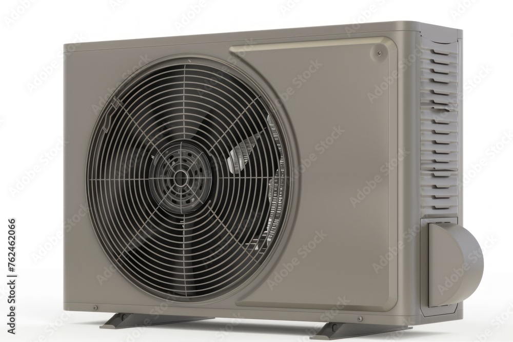 image of an air conditioner with a fan image of an air conditioner with a fan