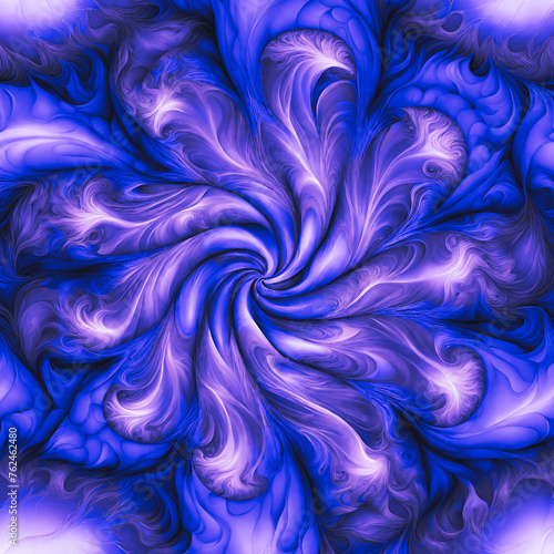 Abstract bright spiral background with swirls