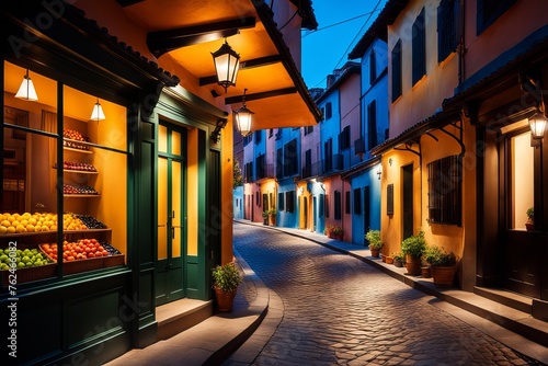 night view of the city of venice, italy night view of the city of venice, italy night view of the city of the old town © Shubham