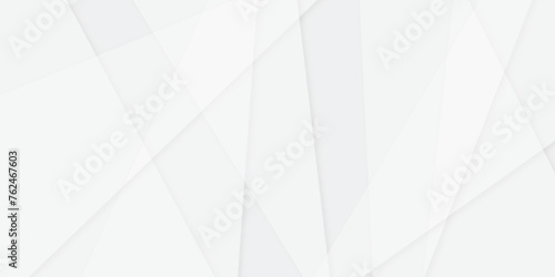 Abstract white and gray line background design. abstract white and grey on light silver background modern design. Low poly vector illustration. triangle pattern gradient background.