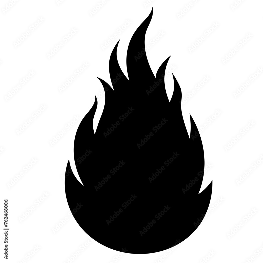 campfire flame fire icon campfire flame fire icon