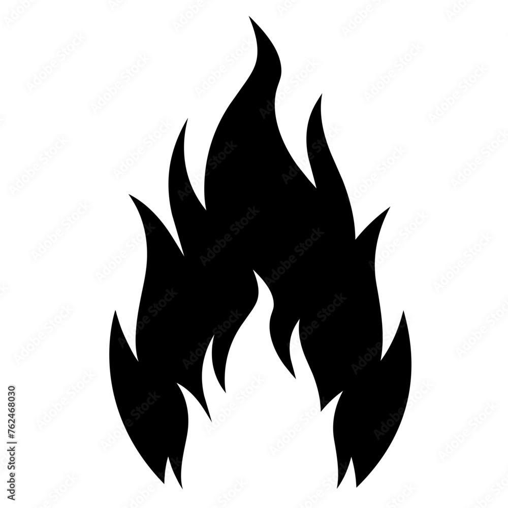 campfire flame fire icon campfire flame fire icon