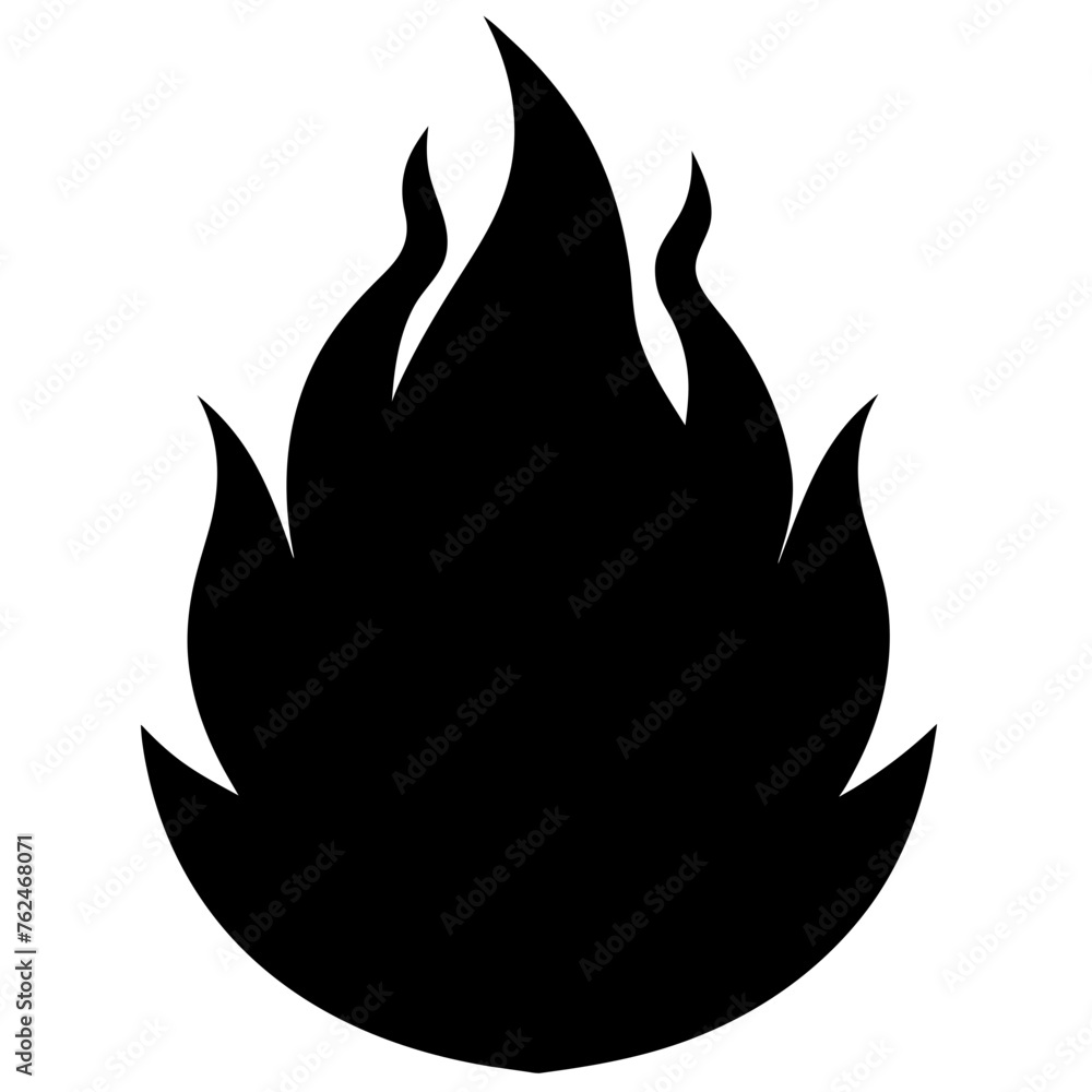campfire flame fire icon campfire flame fire icon