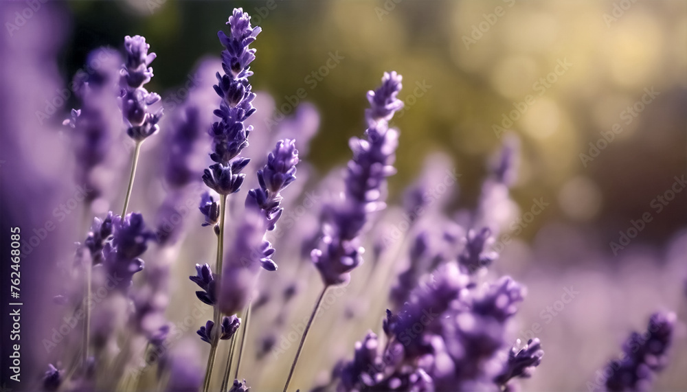 Fototapeta premium Estratto di Lavanda- Dettagli Elevati del Rimedio Erboristico
