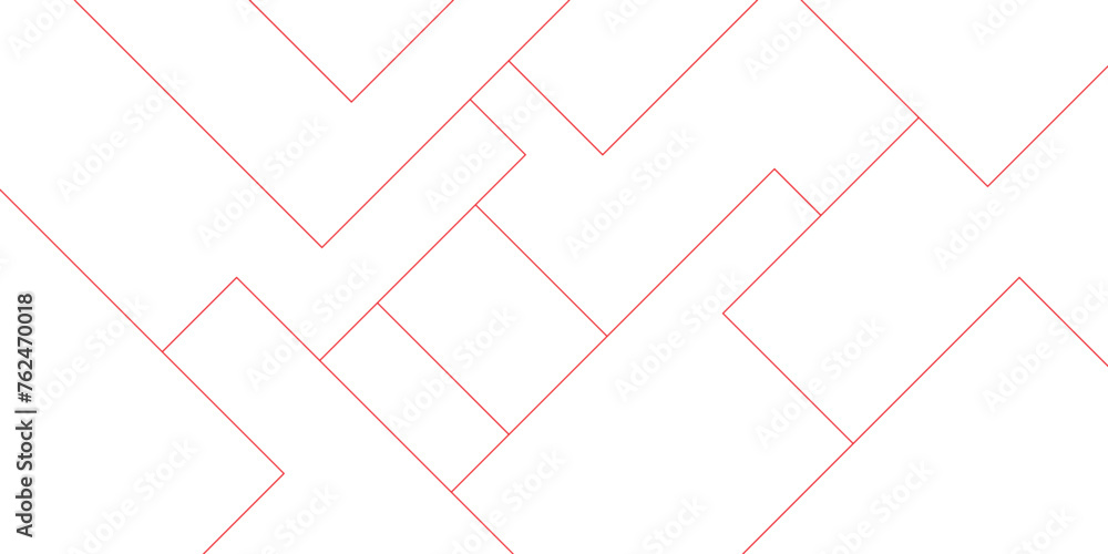 Abstract white gray and Red vector blueprint background with modern design. Vector abstract futuristic architecture concept with digital geometric connection red lines Abstract white gray and Red vector blueprint background with modern design. Vector abstract futuristic architecture concept with digital geometric connection red lines