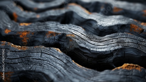 Close Up View of Wood Texture