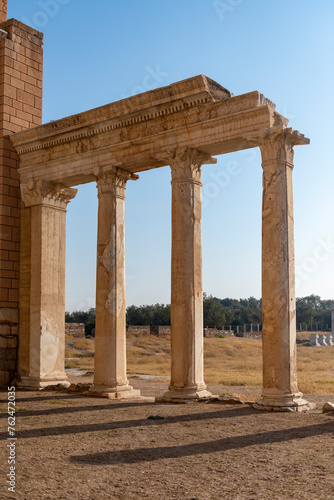 The Gymnasium of Sardes ( Sardis ) Ancient City. Manisa - Turkey