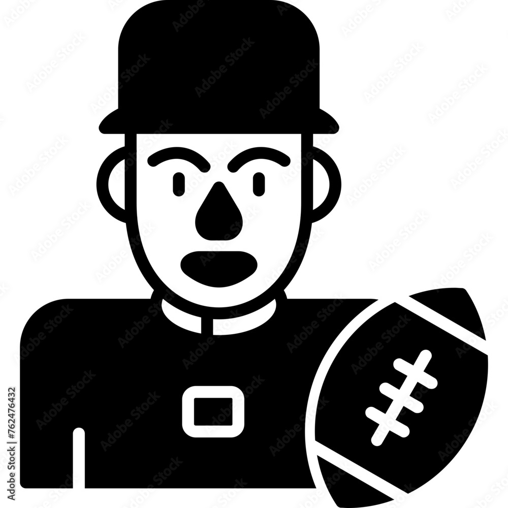 American Football Player Icon American Football Player Icon