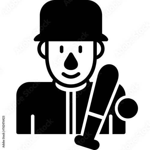 Baseball Player Icon