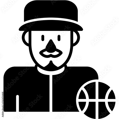 Basketball Player Icon