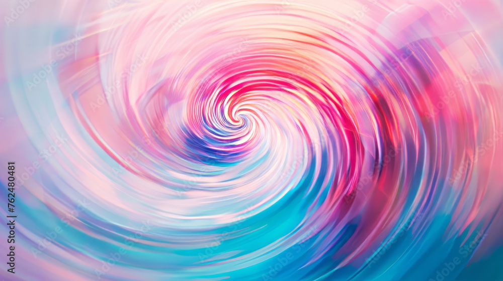 Vivid spiral of pink and blue hues creating an abstract swirling background with a sense of motion and vibrancy Vivid spiral of pink and blue hues creating an abstract swirling background with a sense of motion and vibrancy