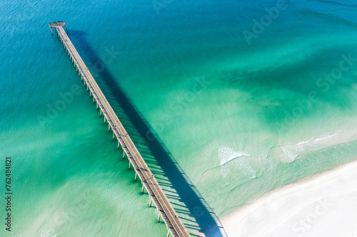 Bild auf Leinwand The Navarre Beach Fishing Pier