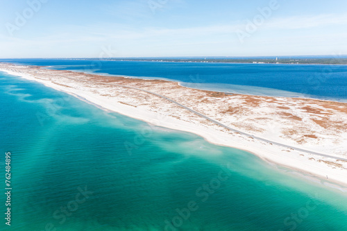 фотографія Pensacola Beach is a Florida resort community on the Gulf Coast barrier island of Santa Rosa
