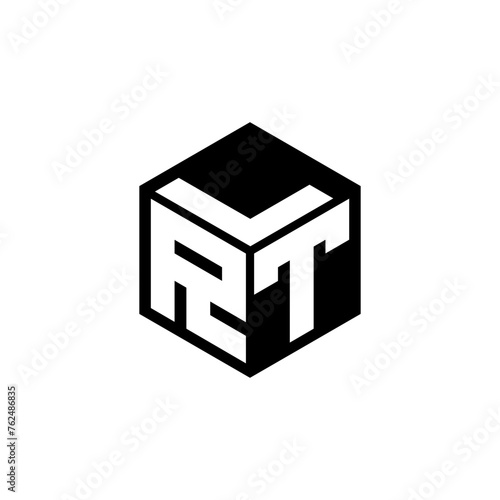 RTL letter logo design in illustration. Vector logo, calligraphy designs for logo, Poster, Invitation, etc.