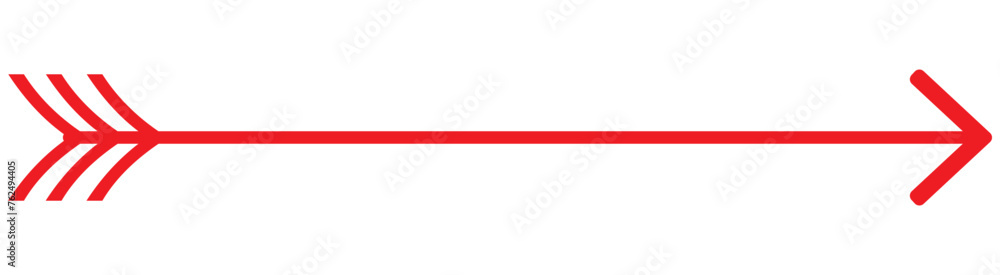 Long bow and arrow archery line art icon for games and websites Long bow and arrow archery line art icon for games and websites