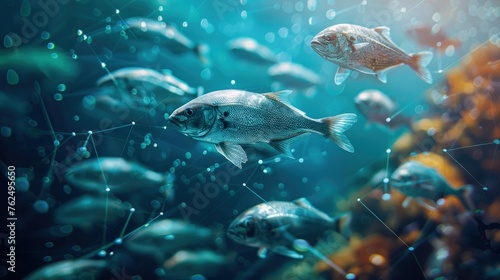 Sustainable seafood sourcing blockchain © Gefo