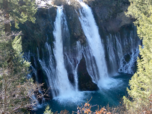 Burney Falls in California photo