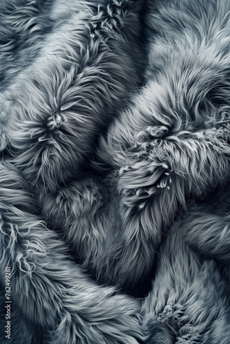 fur texture, close-up