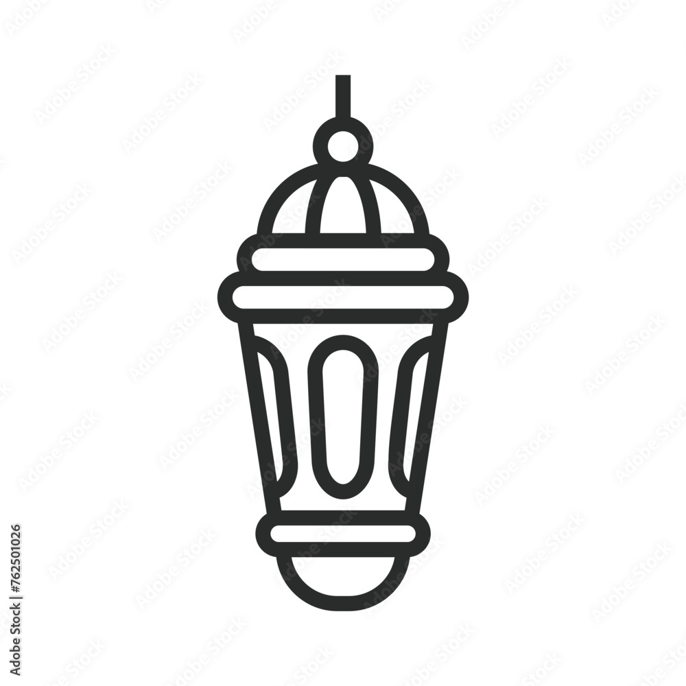 Outline Ramadan decor icon Outline Ramadan decor icon