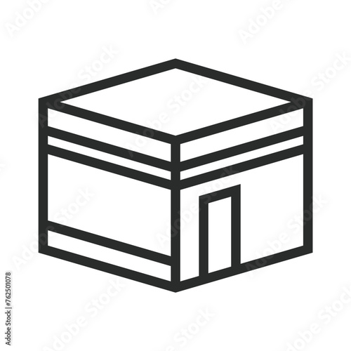 Outline Mecca icon
