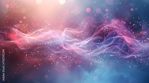 Wallpaper Mural abstract line background blue pink Torontodigital.ca