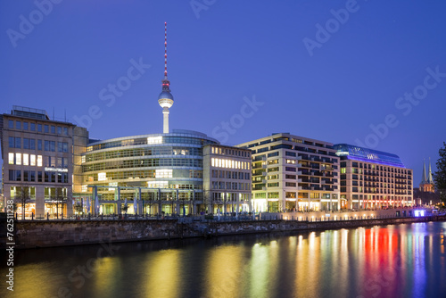 Deutschland, Berlin, Spree, Fernsehturm