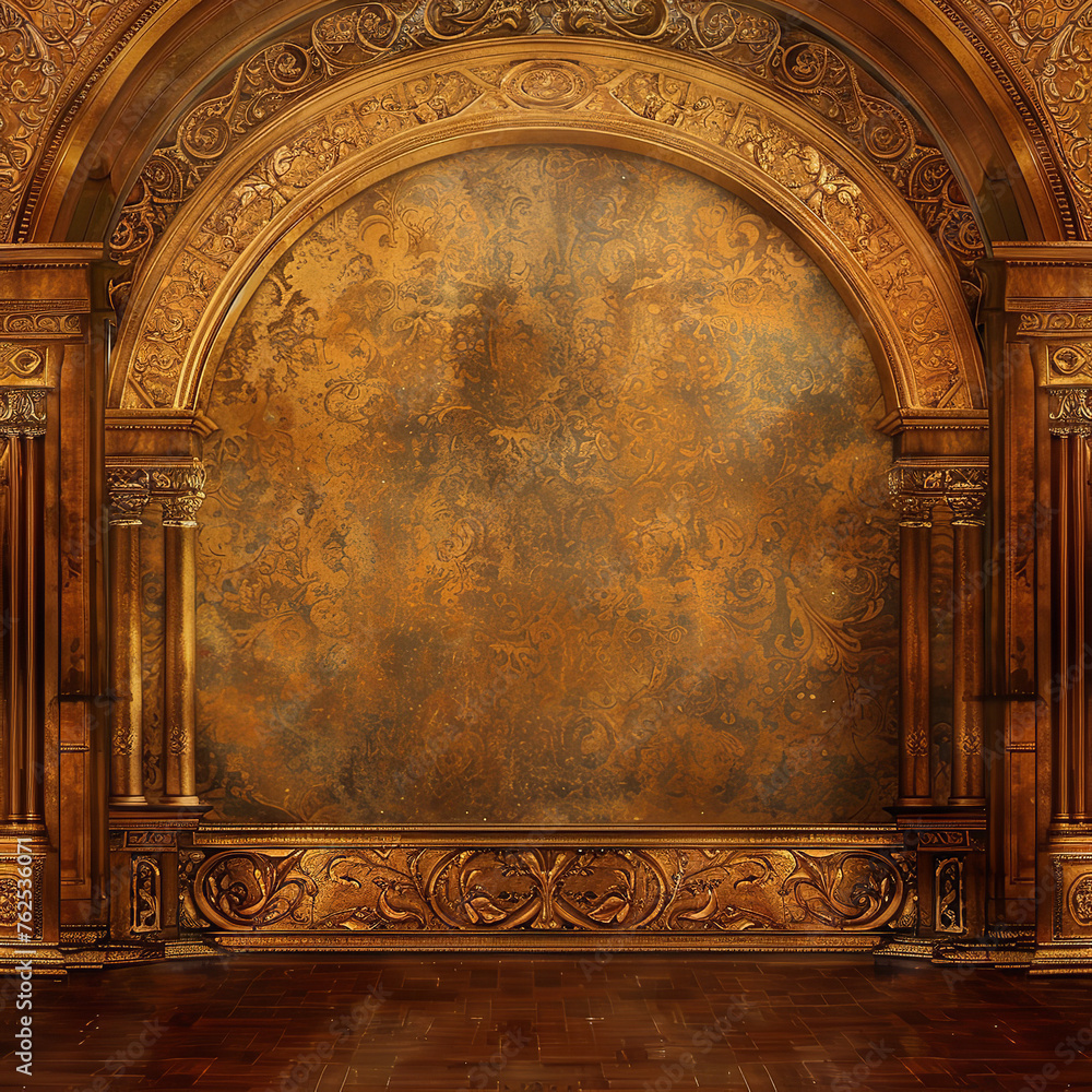Digital Backdrops of Mansion Wall Interiors