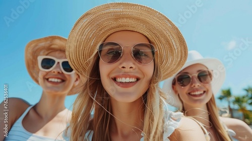 Group of Women Wearing Sunglasses and Hats © Royal Ability